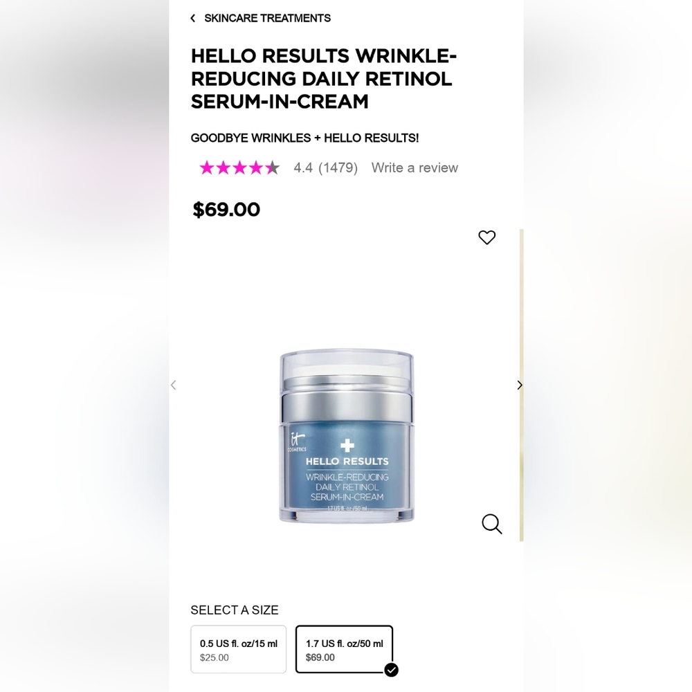 It cosmetics-hello results